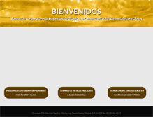 Tablet Screenshot of metalespreciosos.com.mx